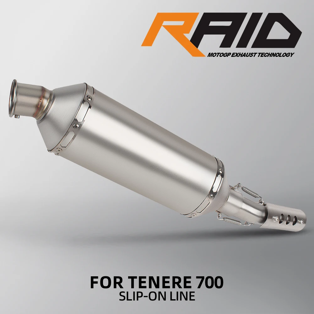 Tubo intermedio de escape 51 mm para Yamaha Ténéré 700 T700