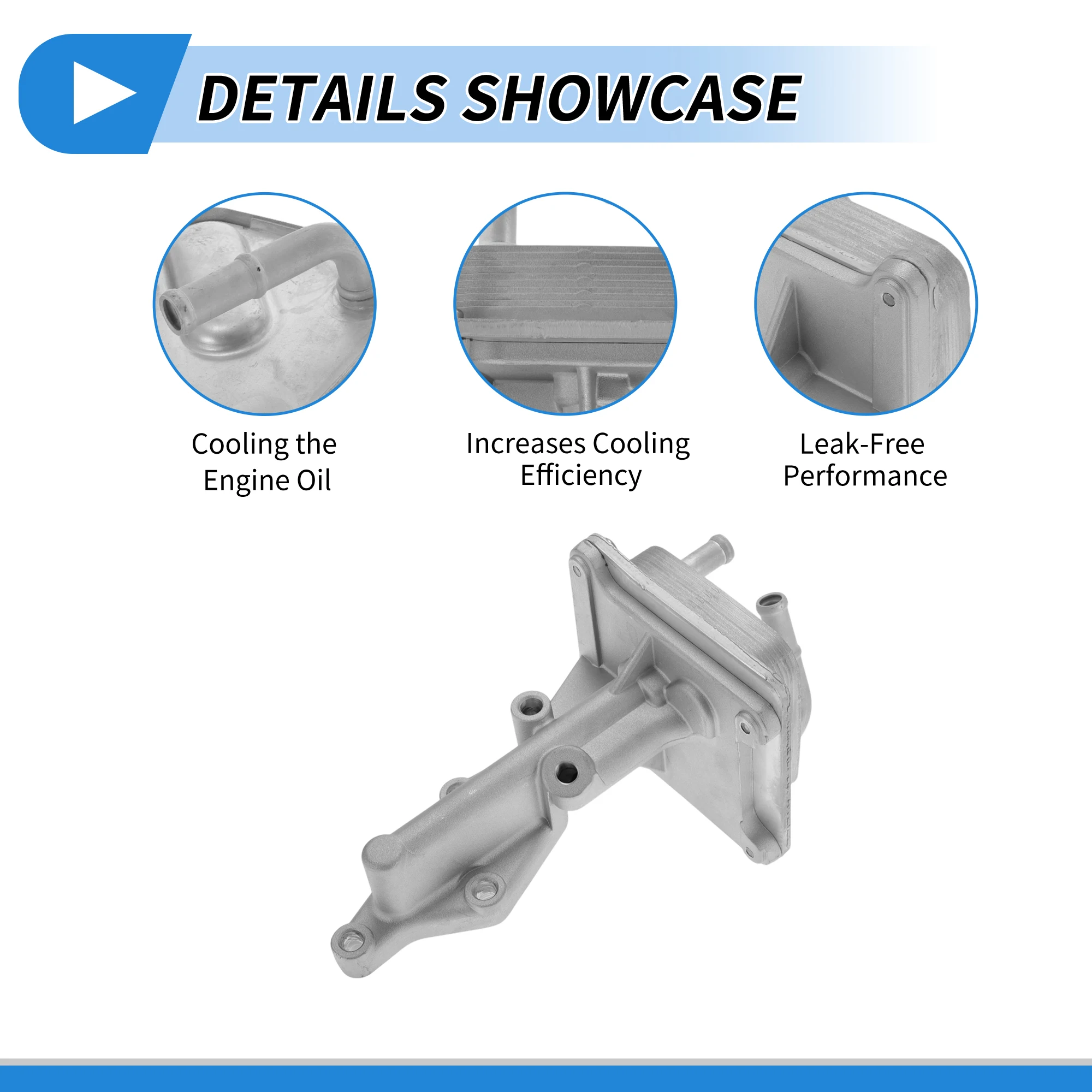 UXCELL Enfriador de aceite de motor para Nissan Rogue 2014-2015 - imagen 4
