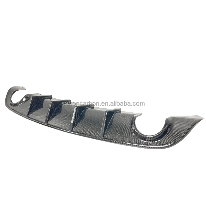 Difusor trasero fibra de carbono Dodge Charger SRT HELLCAT 2015-21 - imagen 3
