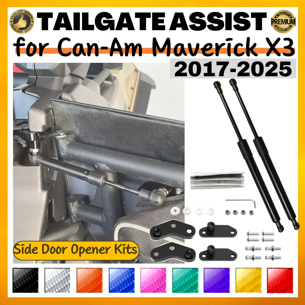 Amortiguadores de gas para puertas Can-Am Maverick X3 2017-2025