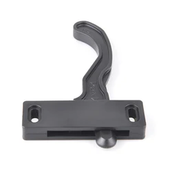 Pestillo para puerta mosquitera de autocaravana con manilla reversible