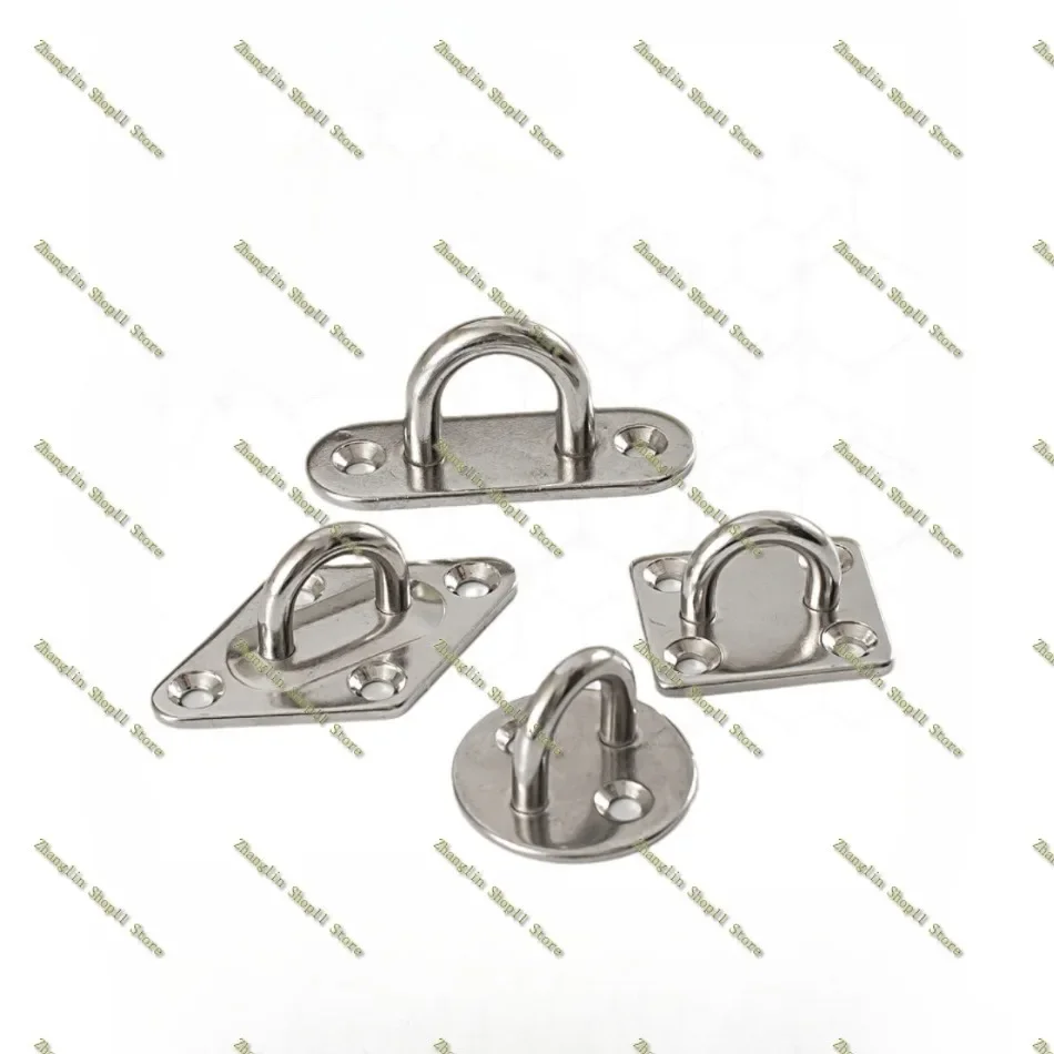 Gancho techo acero inoxidable 304 resistente para pared placa ojo anclaje