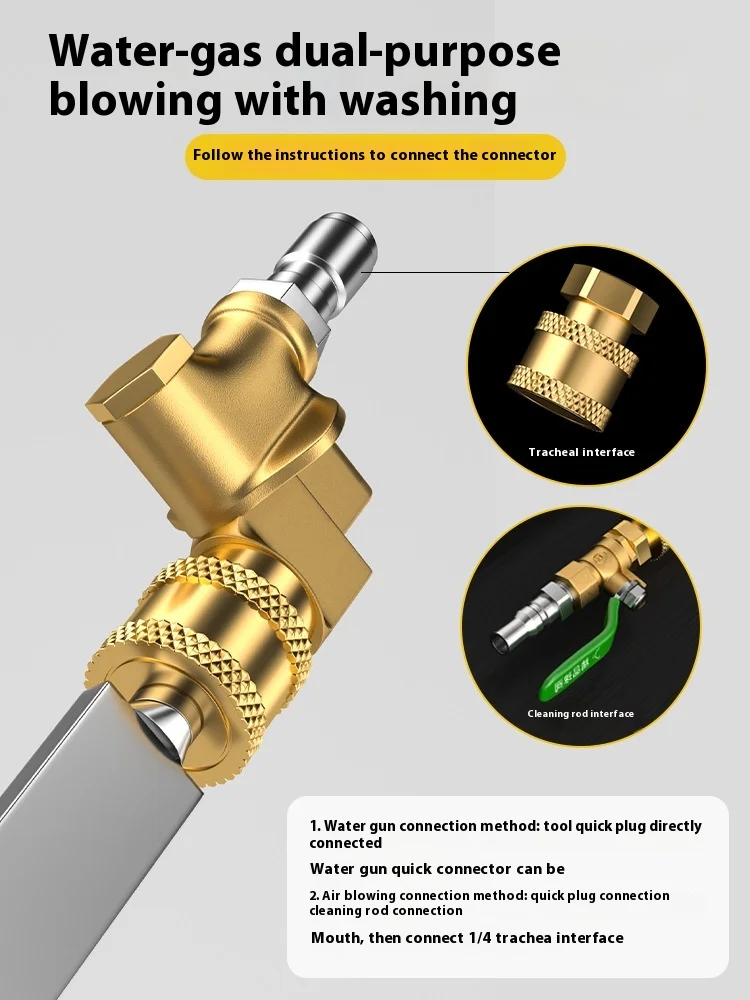 Desmontaje del radiador del coche sin radiador, herramienta de limpieza del radiador del coche, condensador, Kit de limpieza del radiador del coche, herramienta de limpieza de furgoneta - imagen 3