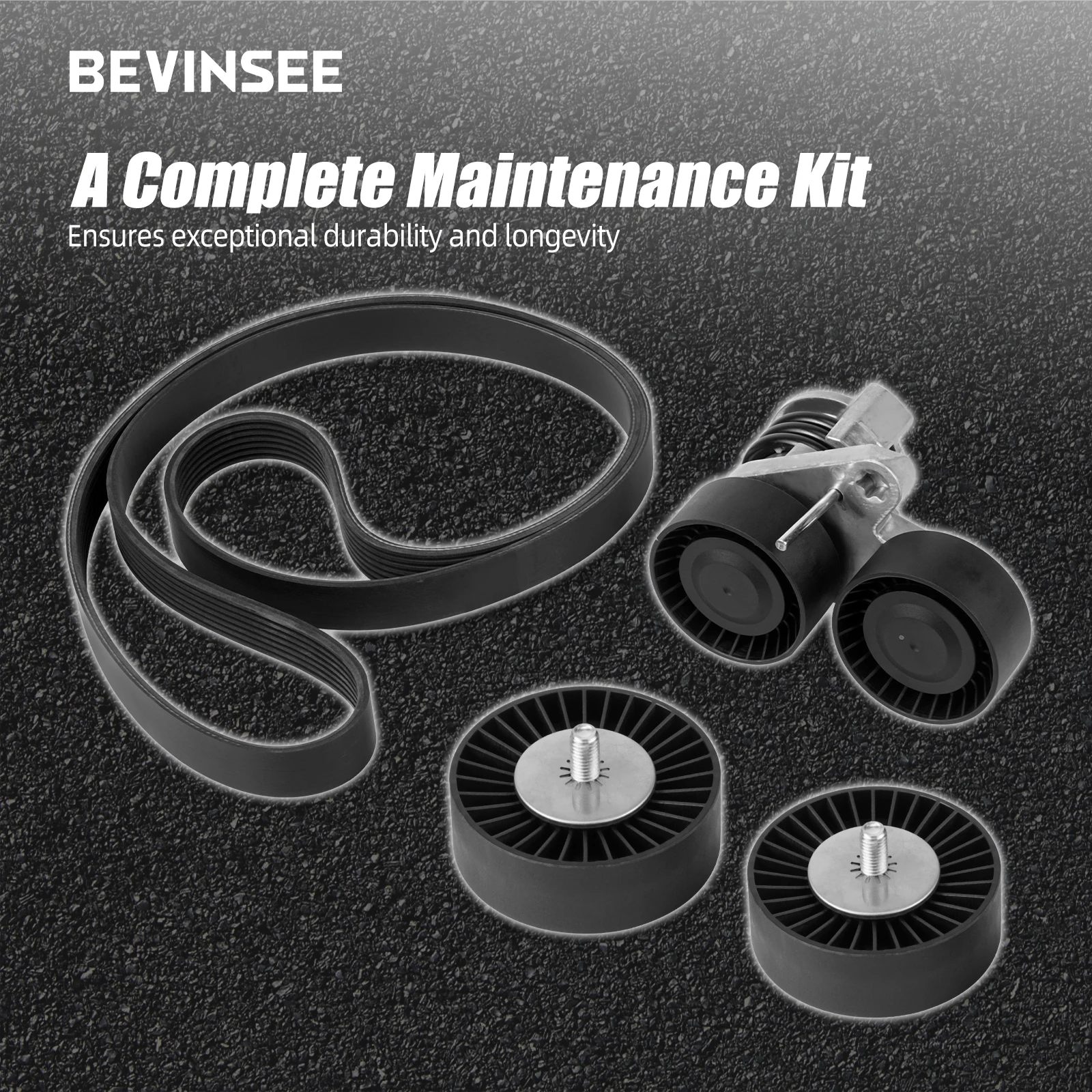 BEVINSEE kit tensor correa distribución para BMW N54 E90/E92/E93 - imagen 3