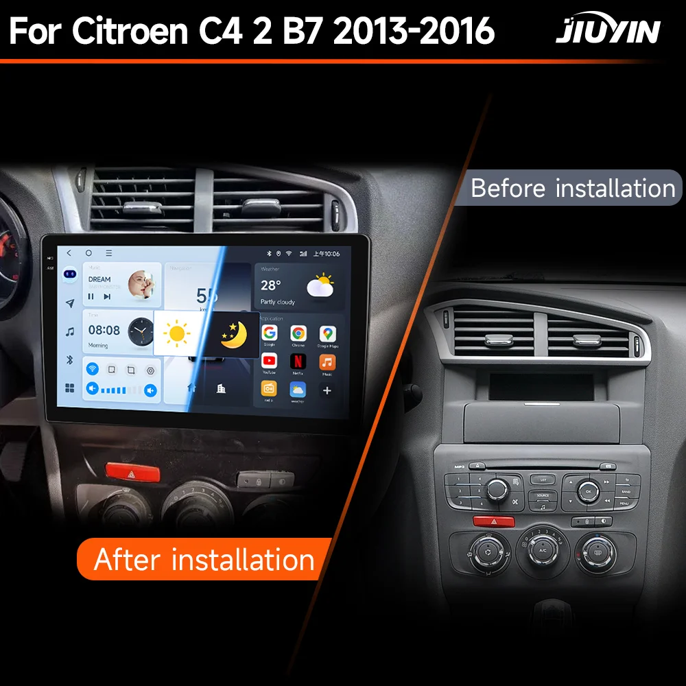 Radio Android con CarPlay para Citroën C4, C4L y DS4 (2012-2017) - imagen 4
