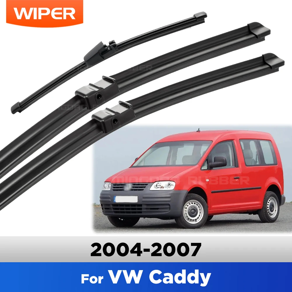 Escobillas limpiaparabrisas delanteras y traseras VW Caddy 2004-2007