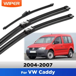 Escobillas limpiaparabrisas delanteras y traseras VW Caddy 2004-2007