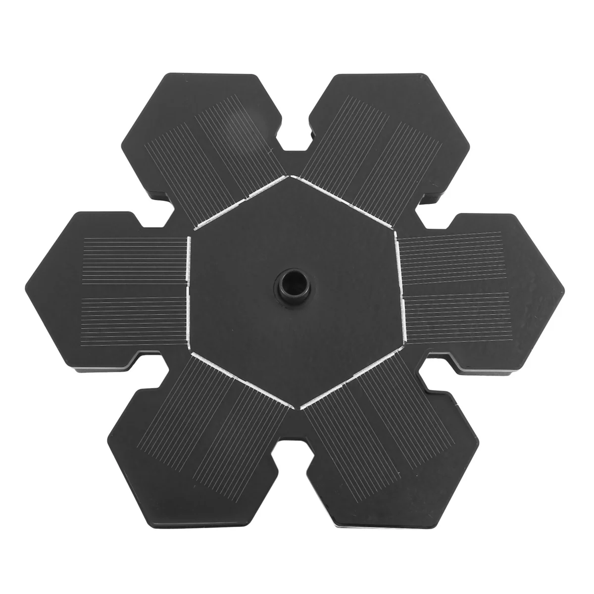 Bomba fuente solar jardín – Kit panel y surtidor sumergible exterior - imagen 2