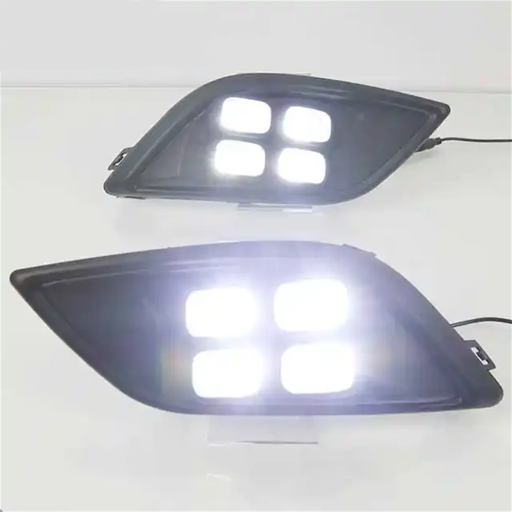 Luz diurna LED DRL delantero para Chevrolet Sail 2014-2017 12V - imagen 2