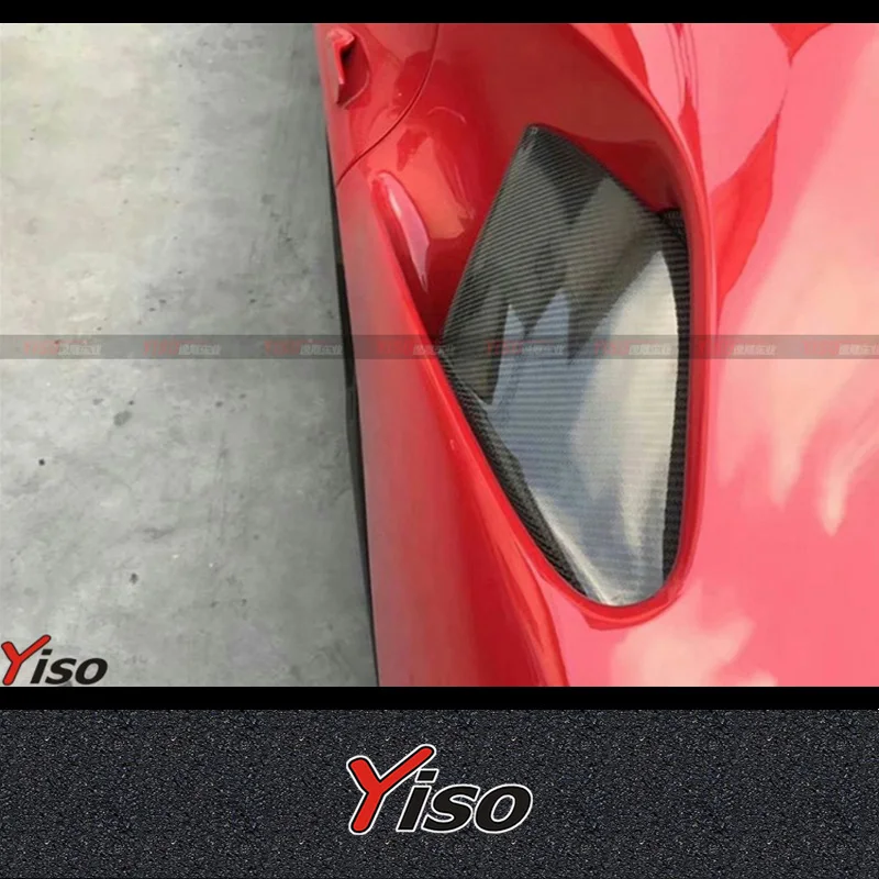 Toma aire lateral fibra de carbono seca Novitec – Ferrari 488 - imagen 5