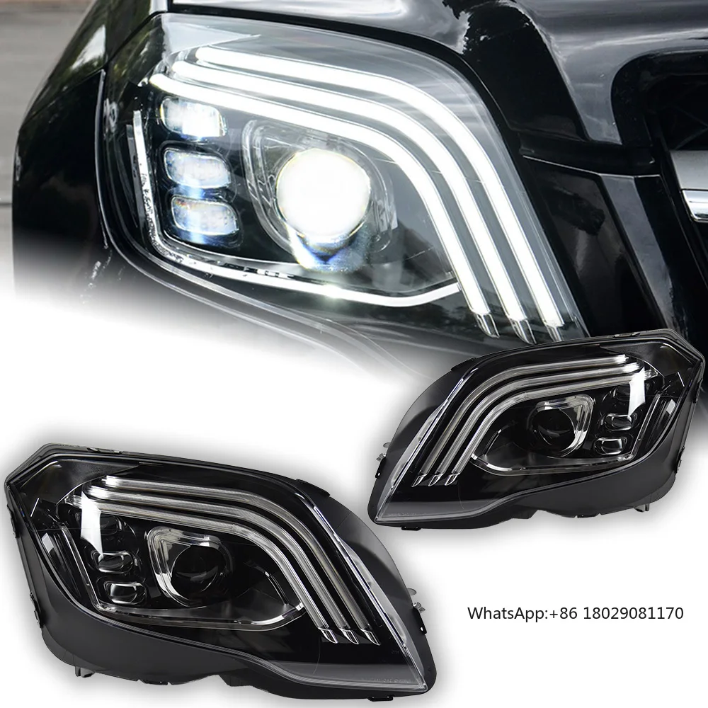 Faro LED DRL Mercedes Clase GLK con lente de proyector GLK250 y GLK300