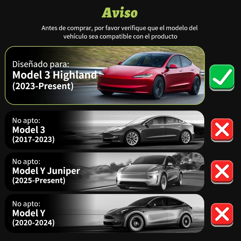 Tapacubos estilo turbina Tesla Model 3 Highland 18 pulgadas - imagen 2
