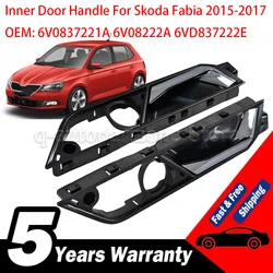 Maneta interior de puerta delantera para Skoda Fabia 2015-2017
