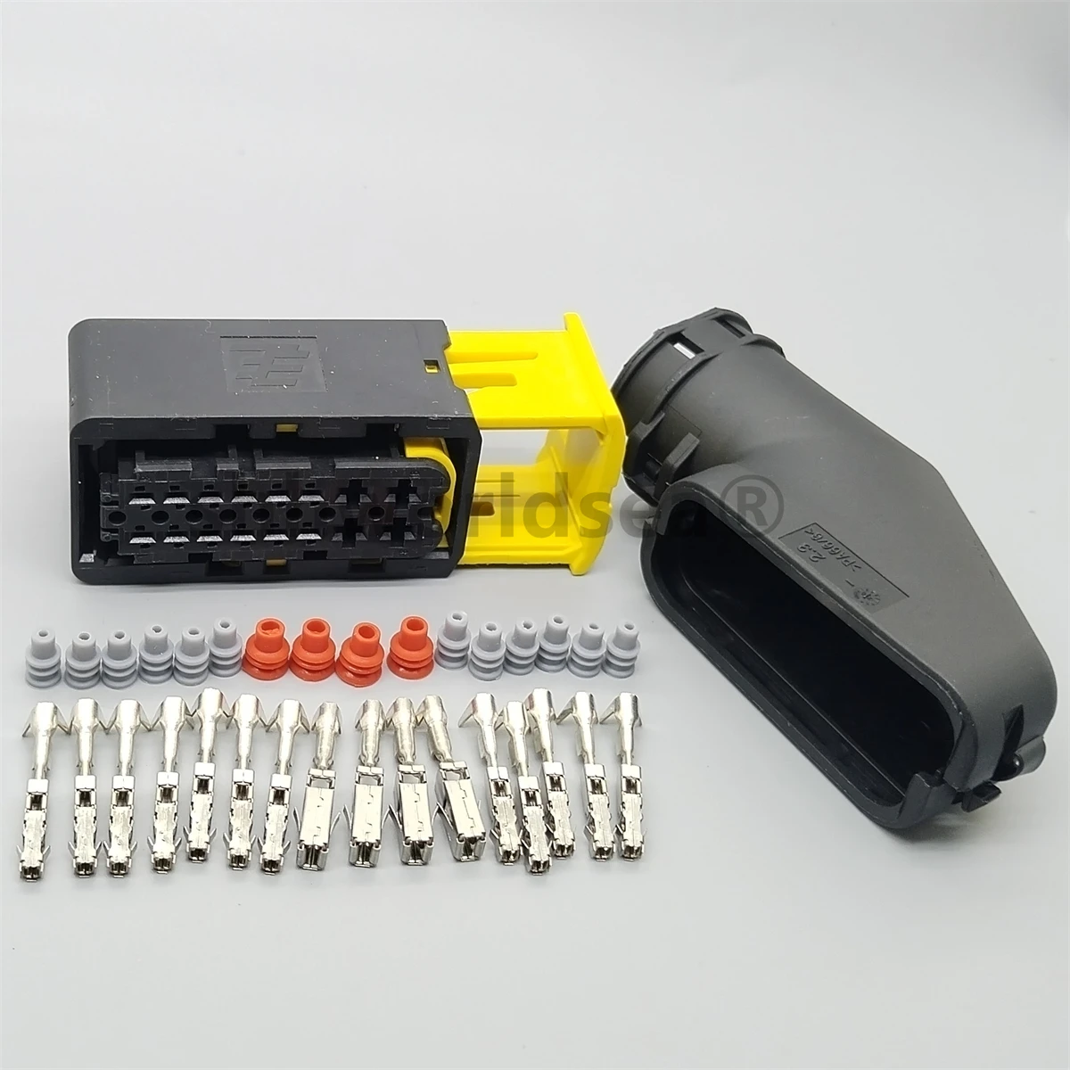 Shhworldsea 1-1564337-1 Conector impermeable hembra 16 pines - imagen 3