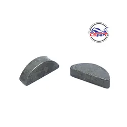 Chaveta Woodruff para motor GY6/JOG, moto, ATV y quad
