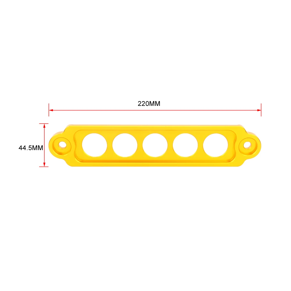Soporte batería aluminio universal con clip fijo - imagen 5