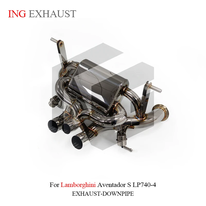 ING SS304 sistema de escape catback – Lamborghini Aventador S 6.5 V12 - imagen 4