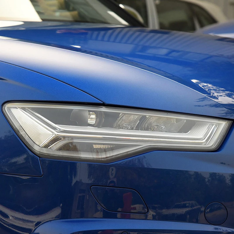 Película protectora faros negro ahumado Audi A6 C7 S6 RS6 2012-2018 - imagen 3