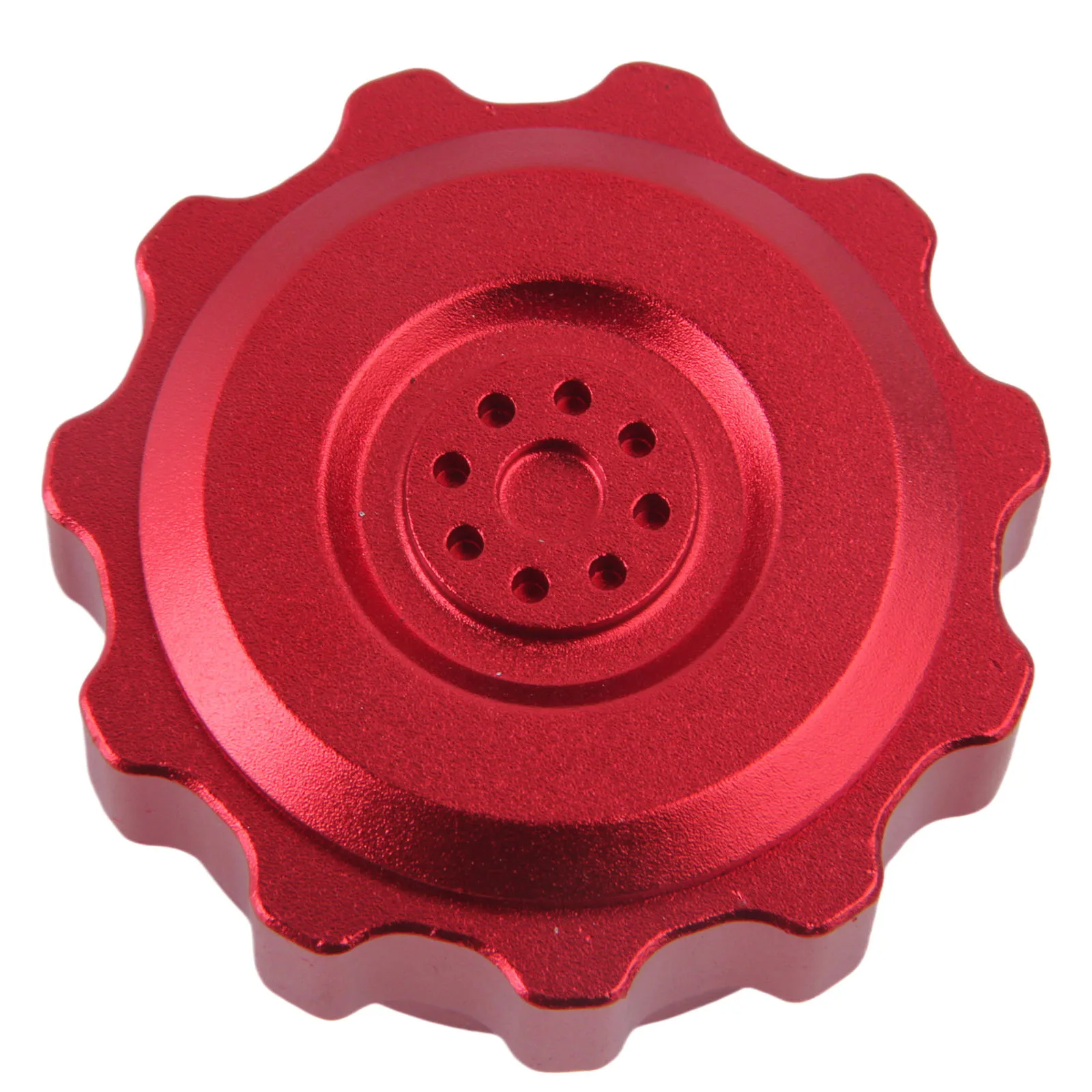 Perilla de palanca de cambios de aluminio en rojo para Dodge Ram