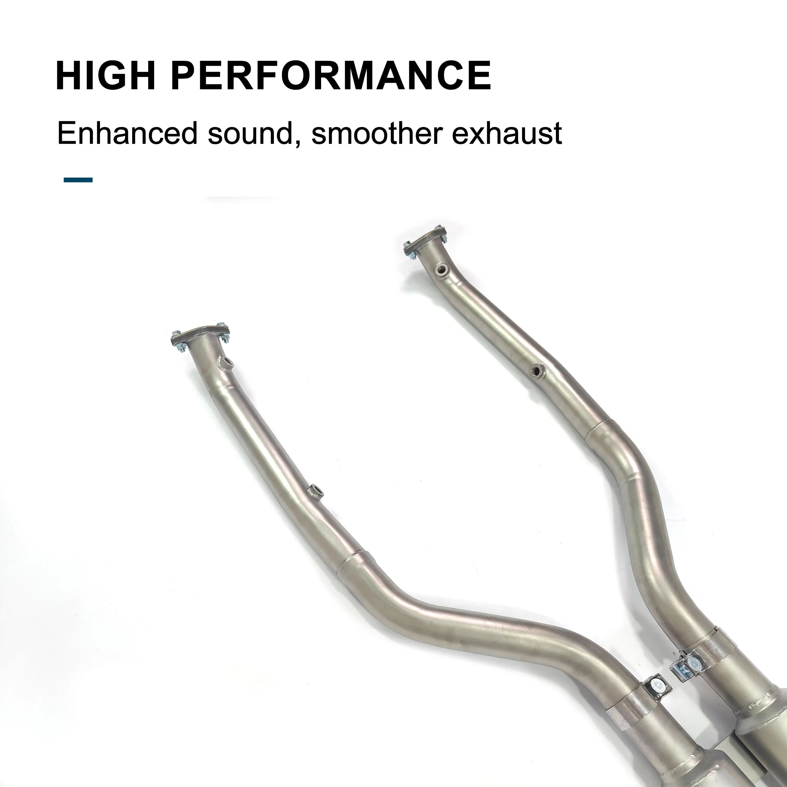 Tubo intermedio CBNT SS304 con resonadores – BMW E92 M3 V8 4.0 - imagen 3