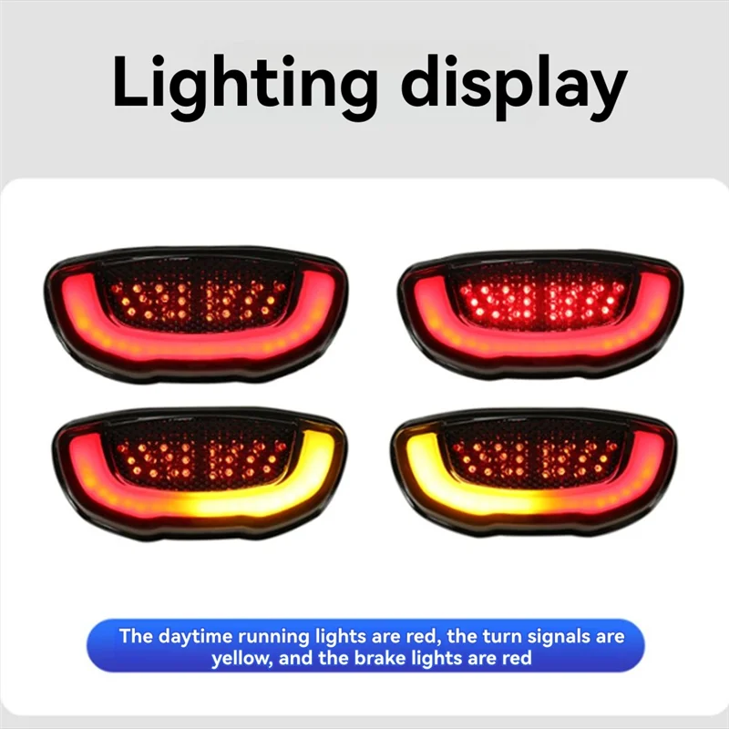 Piloto trasero LED con intermitente dinámico para Honda CB650R - imagen 4