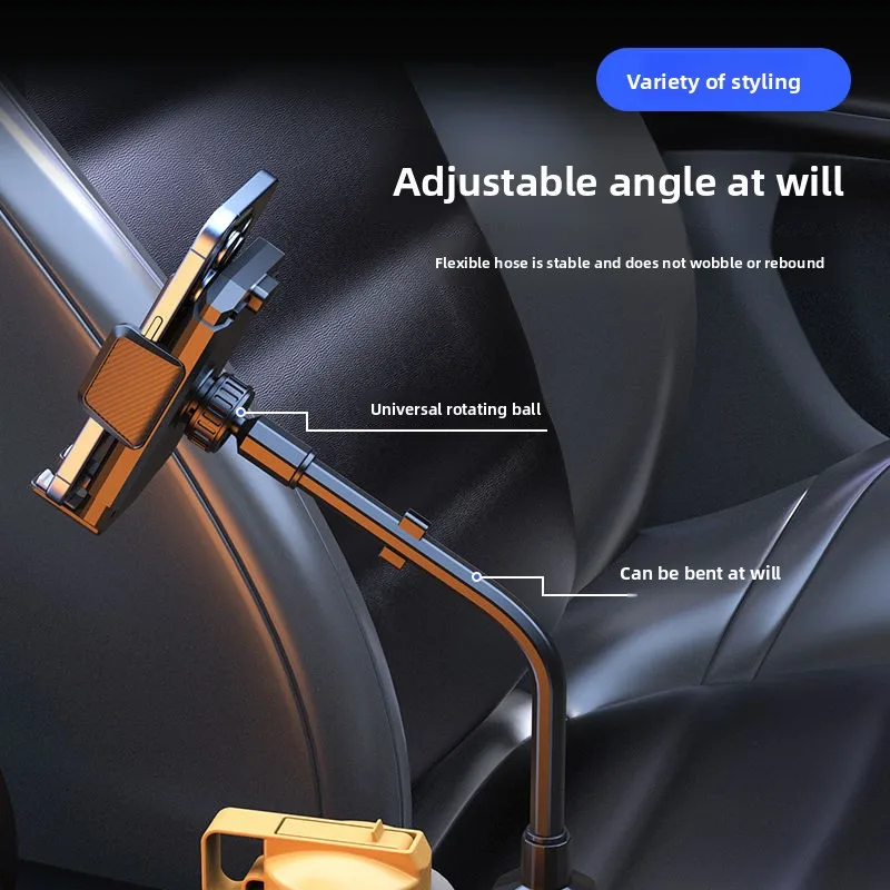 Portavasos con soporte teléfono móvil – accesorio universal coche - imagen 2
