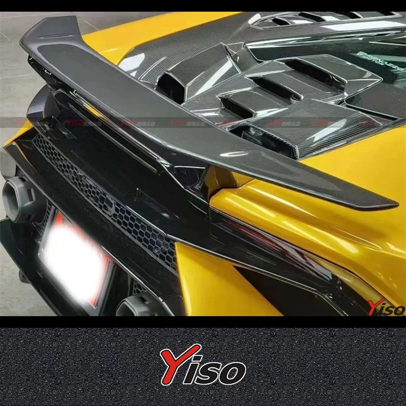 Alerón Fibra Carbono Lamborghini Huracan LP580-610 Estilo Tecnica