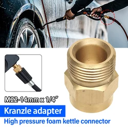 Adaptador M22 a 1/4 hembra para lanza de espuma Kranzle