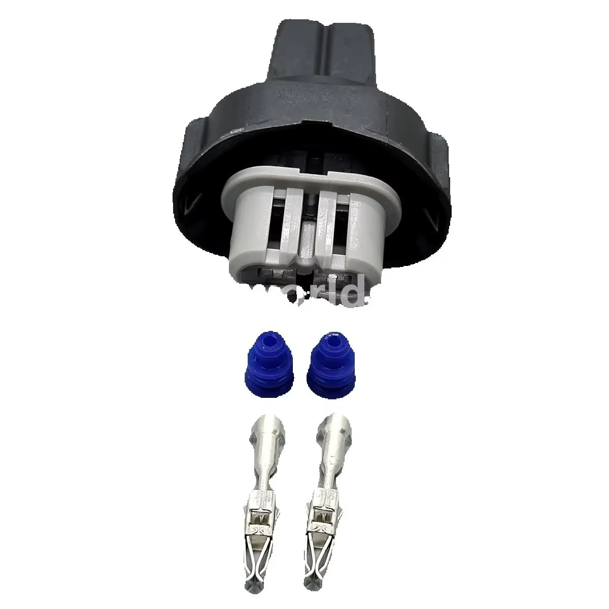 Shhworldsea 240PC023S8019, conector estanco de 2 vías para antiniebla