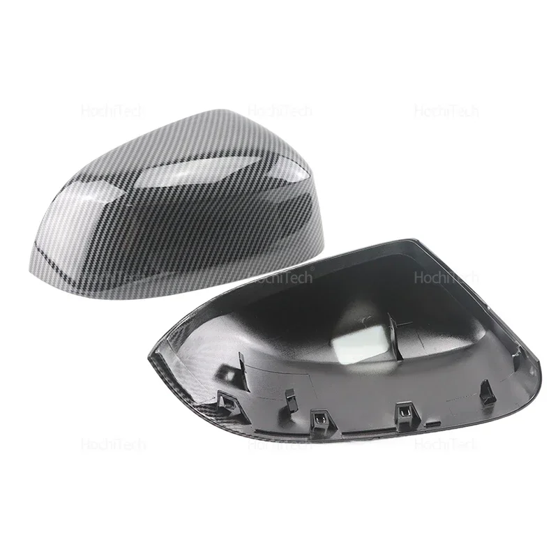 Cubierta espejo retrovisor fibra carbono brillante BMW X3 X4 X5 X6 X7 - imagen 5