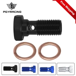Perno banjo M10x1,25 + tornillo pinza freno y embrague hidráulico – moto AN3 1/8NPT