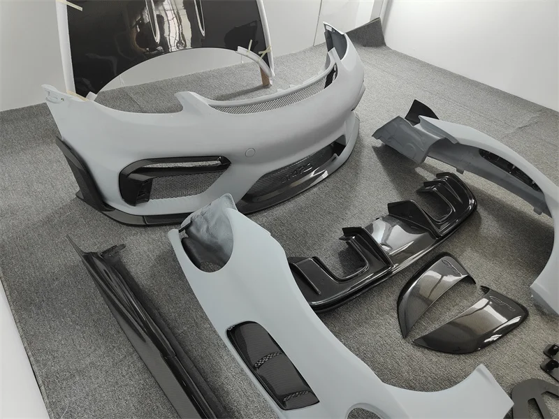 Kit carrocería fibra de carbono GT4RS para Porsche Cayman 718 - imagen 4