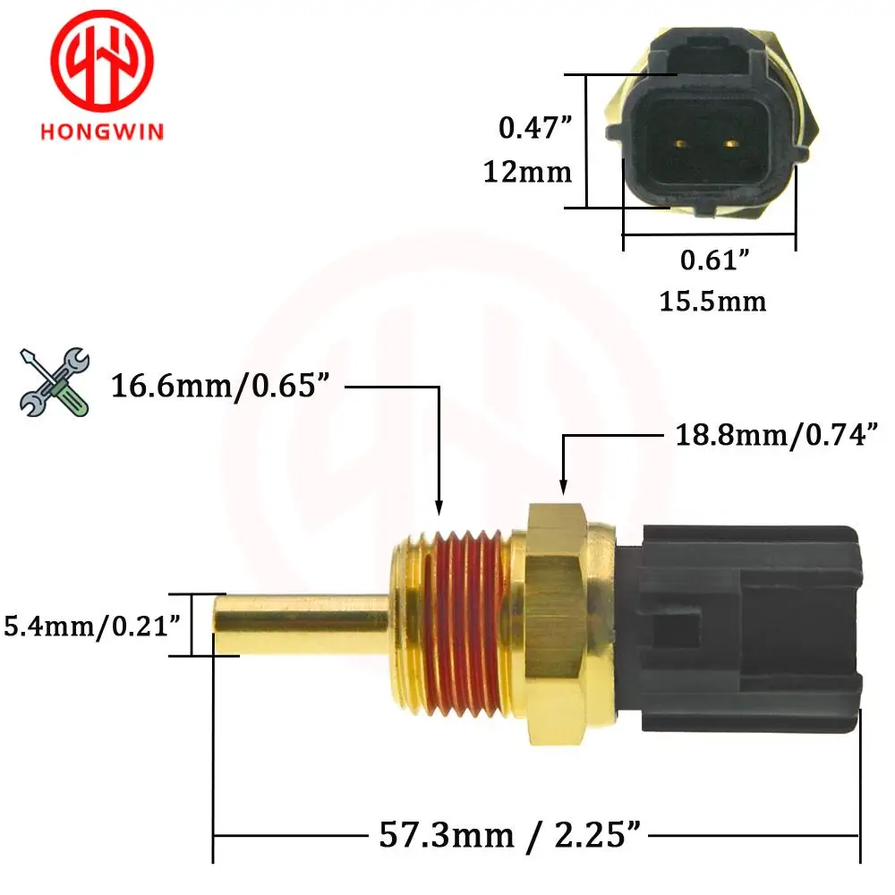 Sensor de temperatura 39220-35710 para Mitsubishi Montero Sport - imagen 3