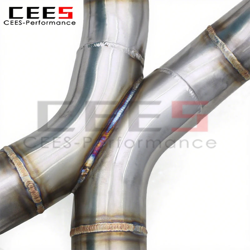 CEES Catback silencioso con válvula para McLaren 540/540C 3.8T - imagen 2