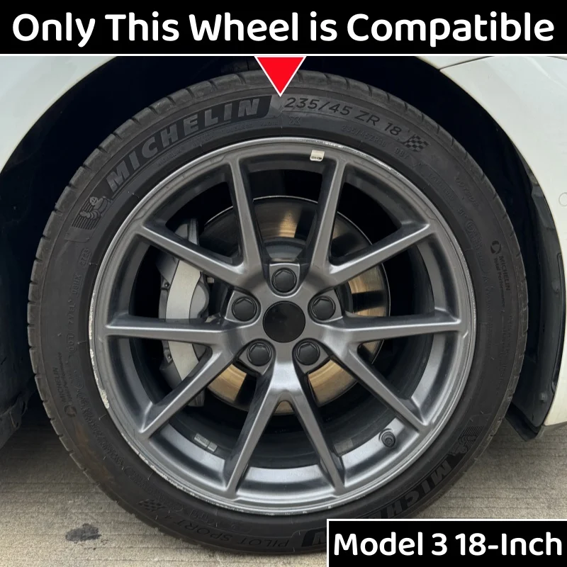 Tapacubos de rendimiento para Tesla Model 3 18 pulgadas - imagen 2