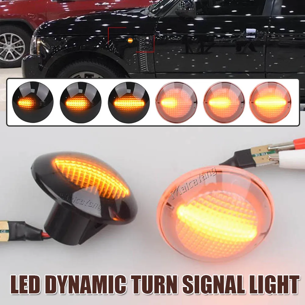 Intermitente LED dinámico XGB 500020A para Range Rover L322 2002-2012