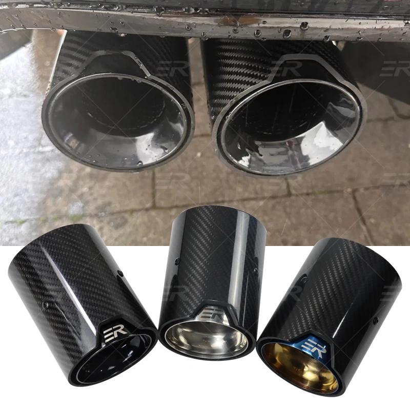 Punta de escape SUMSOO de carbono para BMW M2 F87, M3/M4 F80-F83 - imagen 3