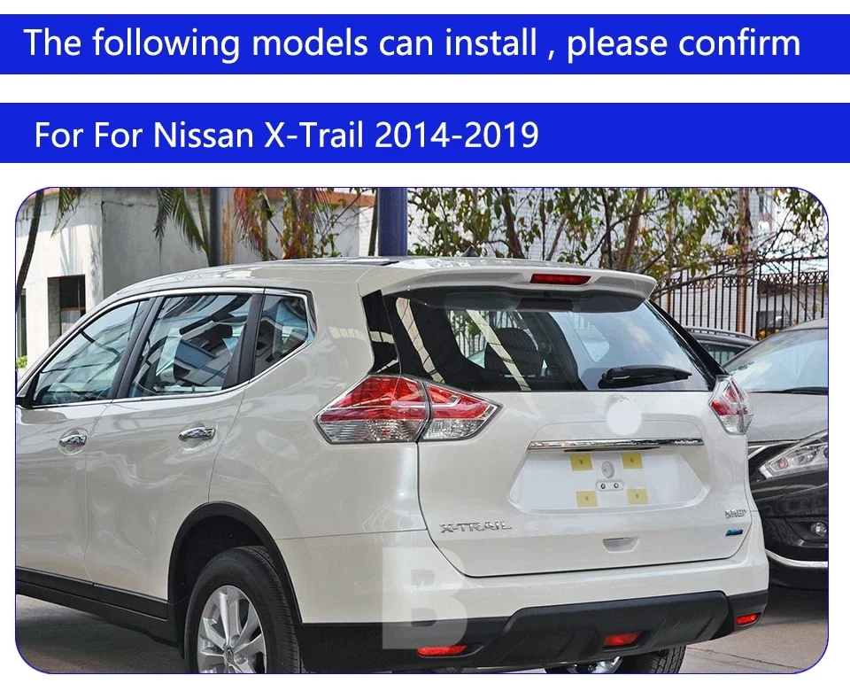 Detalle del diseño de las luces traseras para Nissan X-Trail