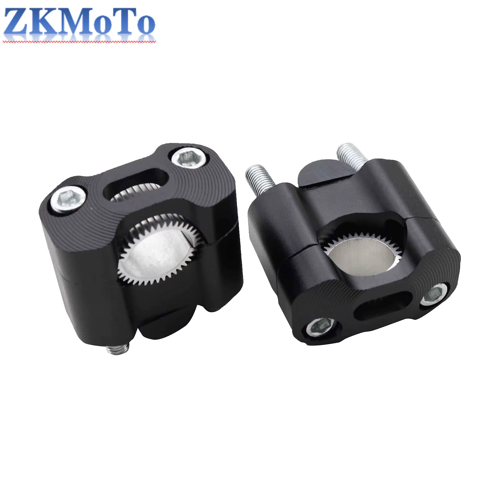 Abrazaderas CNC elevadores de manillar 22/28 mm para moto MX y ATV - imagen 4