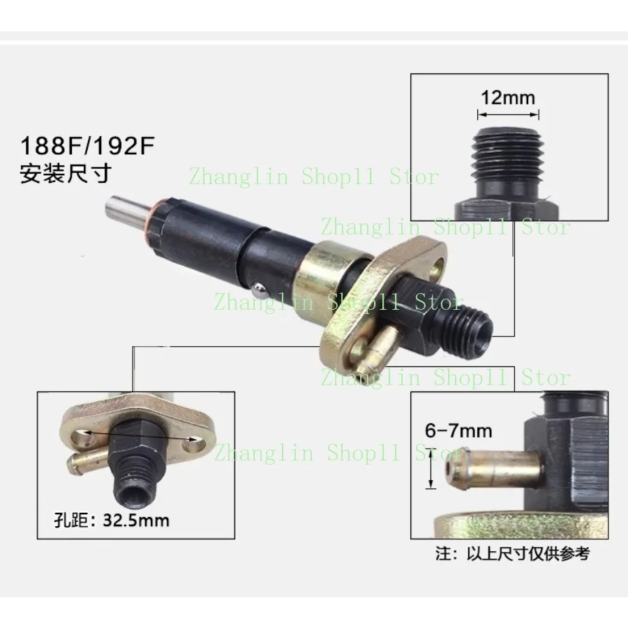 Bomba de inyección diésel para motocultor 170F-195F - imagen 5
