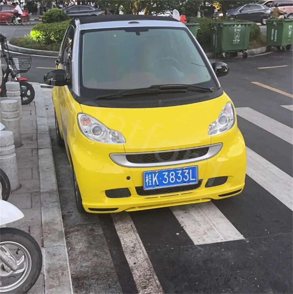 Parachoques Smart Fortwo 451 sin pintar con falda delantera y trasera - imagen 3