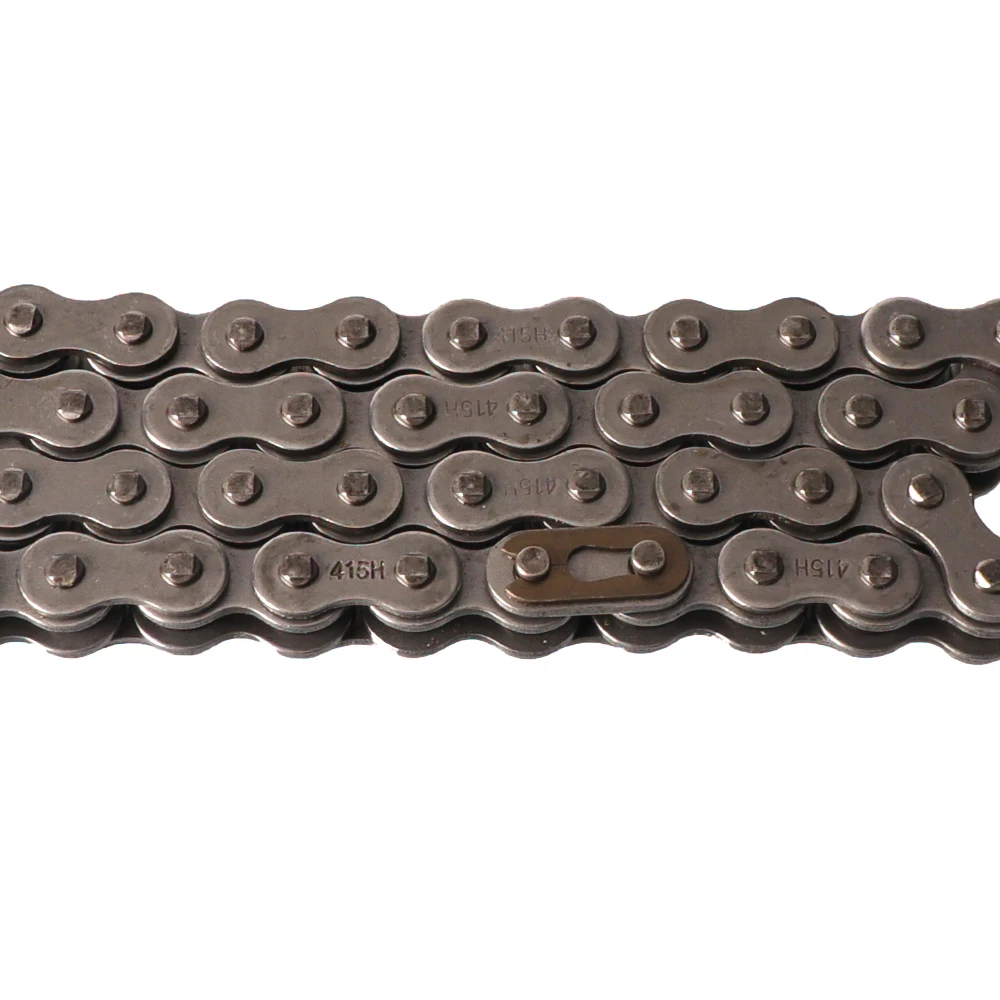 Cadena 415H-110L con eslabón conector – Motores 2T 49-80cc bicicleta motorizada - imagen 5