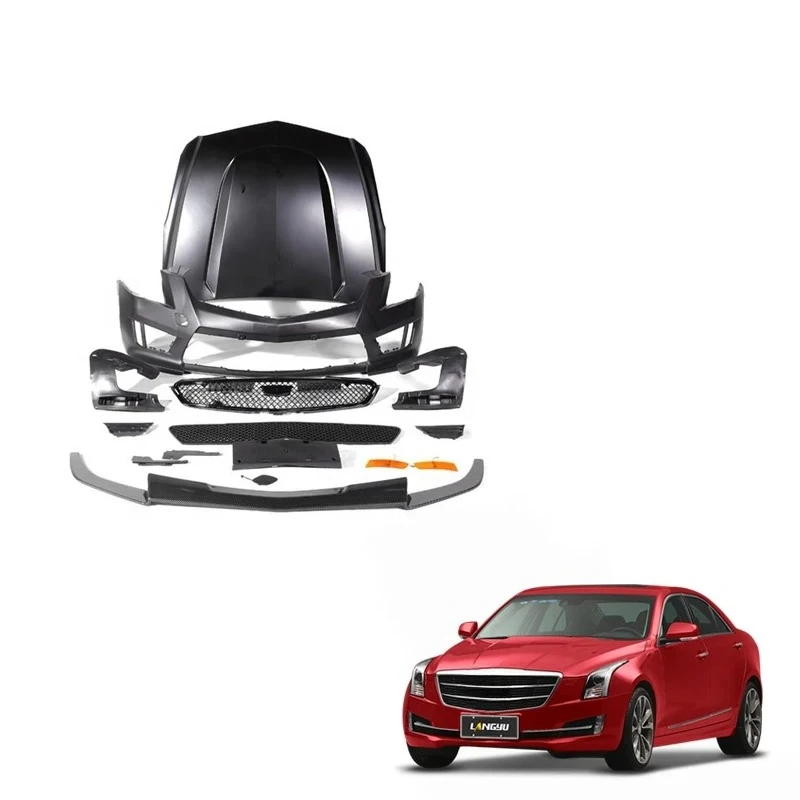 Kit Body V Langyu parachoques y capó – Cadillac ATS II 2013-2019