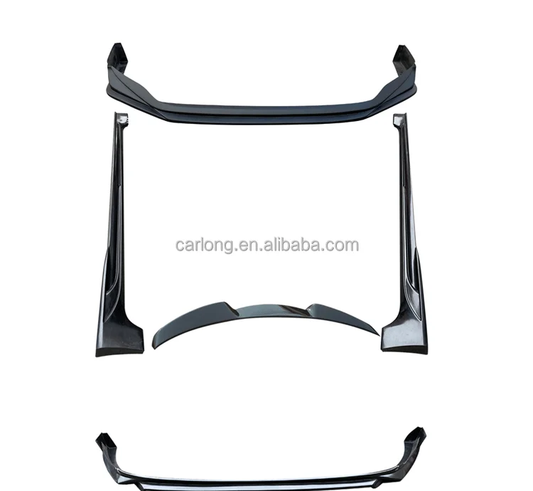 Detalle del acabado del kit exterior para Toyota Levin