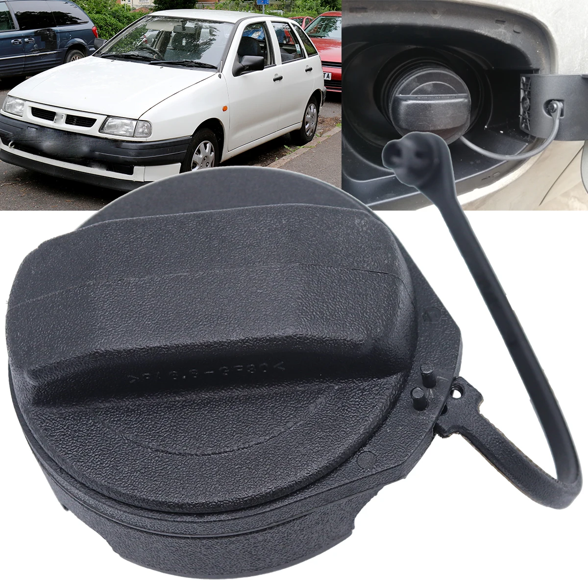 Cubierta depósito combustible con correa retención – SEAT Ibiza Mk2 6K