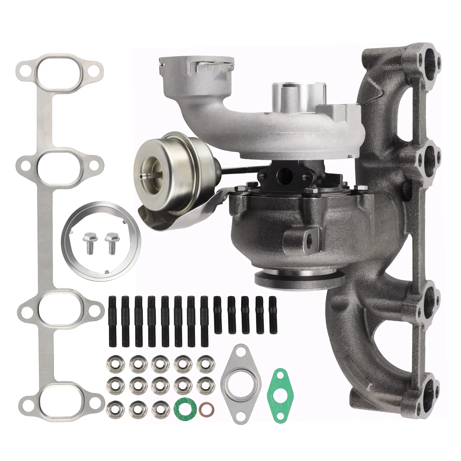 Vista del conjunto del turbocompresor