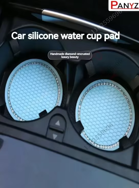 Posavasos antideslizante strass – Accesorio interior coche