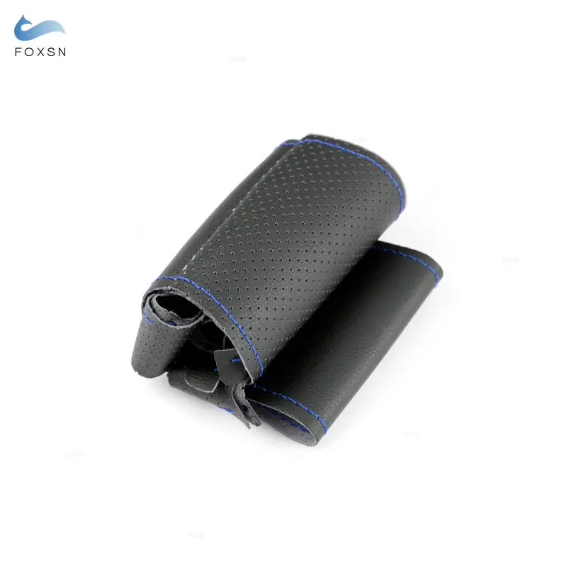Funda volante cuero perforado azul – Mercedes Clase C W203 - imagen 2