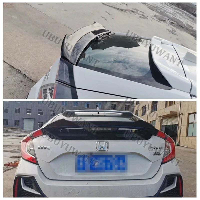 Alerón trasero V-Style para Honda Civic 10ª Gen FK7 2016-2020 - imagen 4