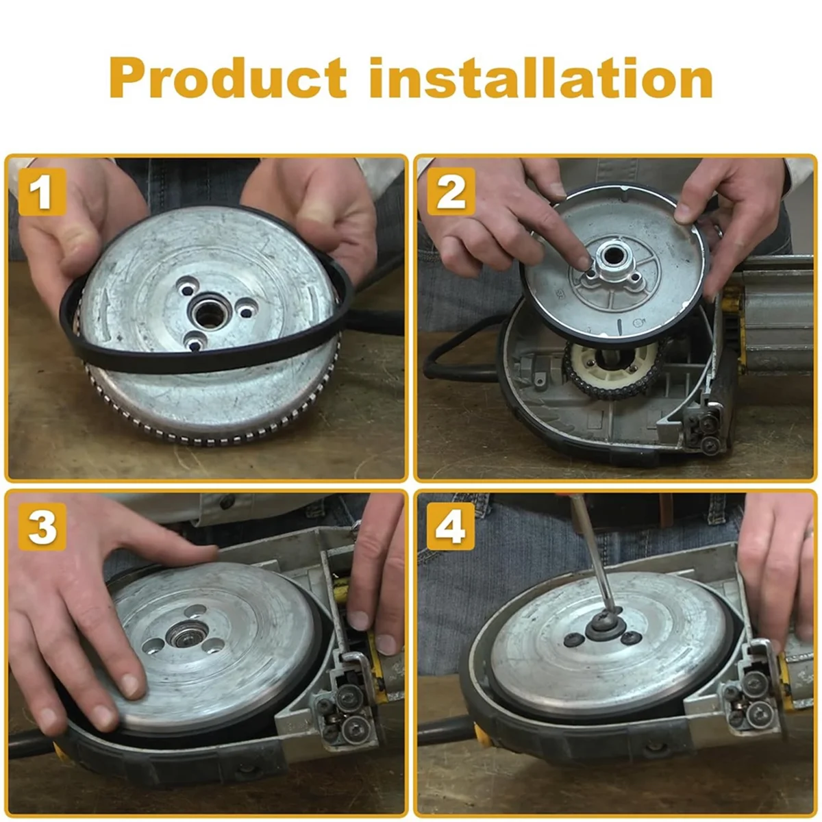 Neumáticos de goma para sierra de cinta Dewalt DCS374 DWM120 - imagen 4